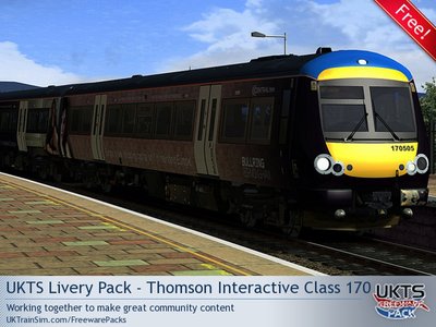 UKTS Livery Pack - Thomson Interactive Class 170 #1