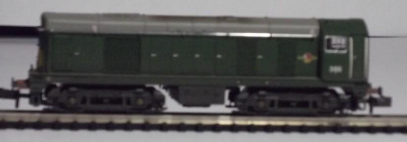 BR green class 20