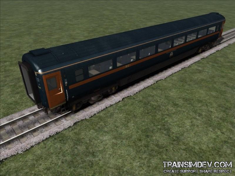 FP Mk3 GNER Mallard TSO NP (DH)