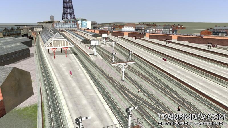 01b Blackpool Central main platforms