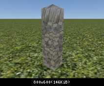 FP Wall Dry Stone Post (JN)