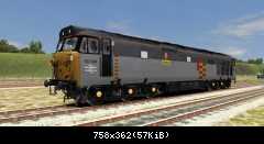 50149 Defiance - In Railfreight Sector Livery