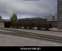 Shunting with a steam tram