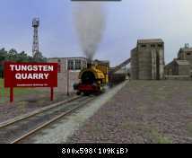 Glodwyn departs Tungsten Quarry
