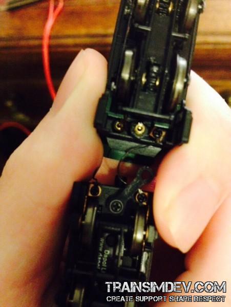 Underside coupling arrangement