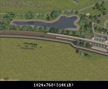 Arial View Grange over Sands