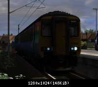 Class 156 at Harwich Town (2)